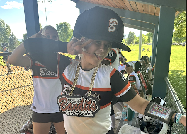 Catcher Leila Daniels of the Bandits homered on Wednesday at IDT.jpg