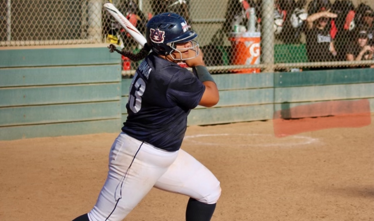 Auburn-bound Delaney Aumua of Lady Magic 18U - Walling is one of the top hitters in the 2025 class