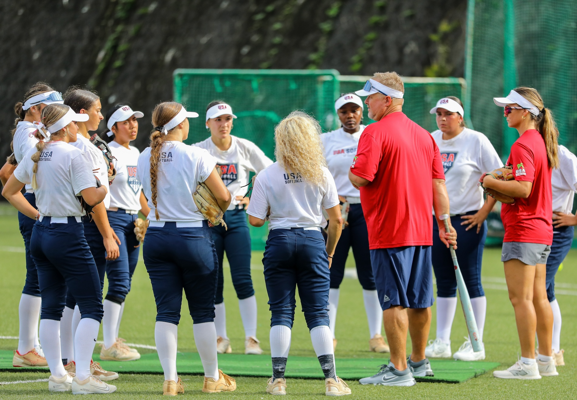 The USA Softball of Southern California (SoCal) U-18 Womens All-Star Team is in Tokyo this weekend to play three games against Metro Tokyo Softball. Photo - USA Softball