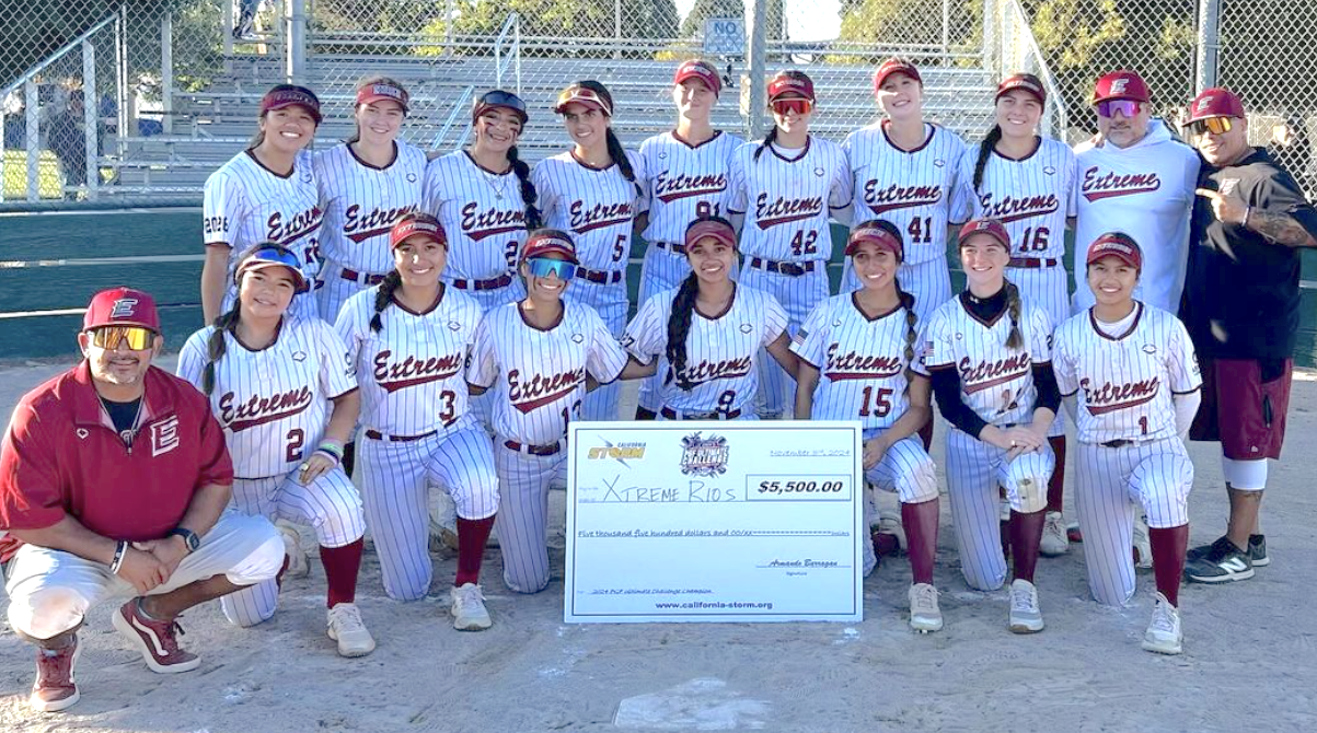 Extreme - Rios... winners of the 2024 PGF Ultimate Challenge 16U title.