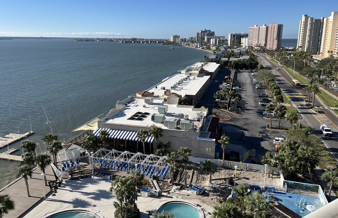 We woke up to these beautiful view from our hotel at Day 1 of the 2024 Clearwater Fall Classic