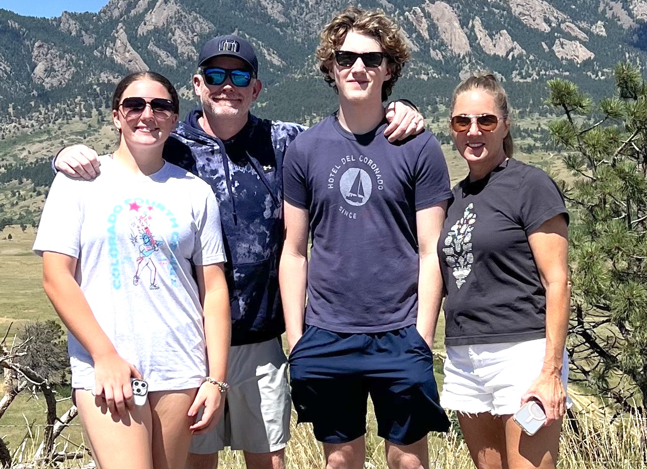 The Patterson Family in Colorado for the Colorado Sparkler tournament