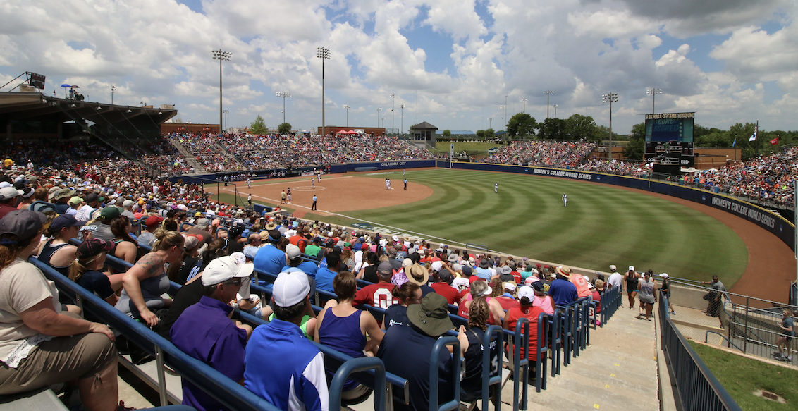 Devon Park in Oklahoma City, where the 2028 Los Angeles softball competitions will be played. Photo - USA Softball