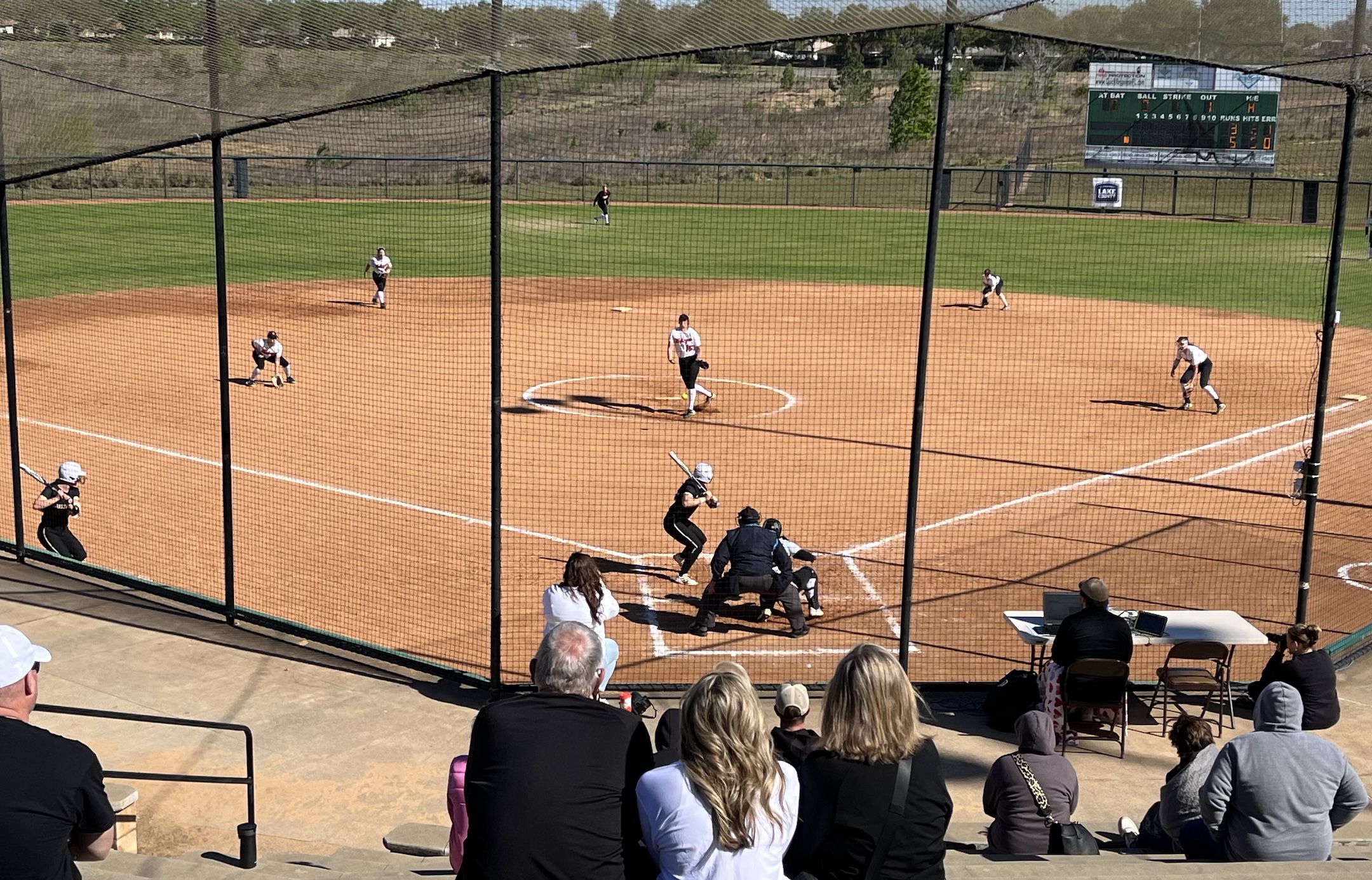 A view of one of the fields at Legends Way, where D2 teams competed on Thursday.