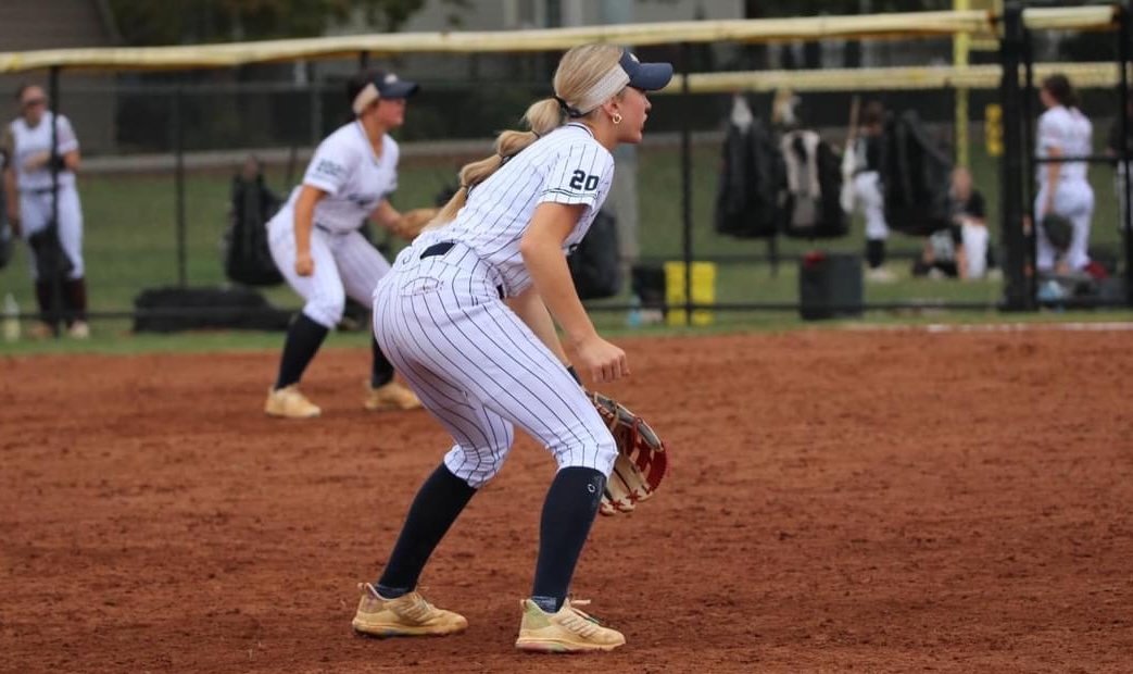 ACTION - Zoey Woodruff of Team NC – Bowman gets ready to make a play BEST