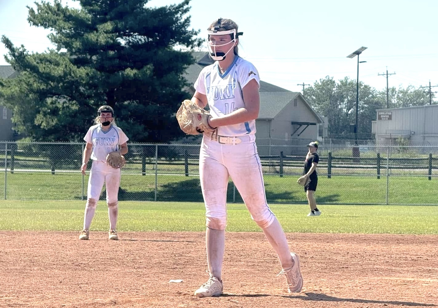 Pitcher Rebecca Luttrel - from Franklin KY