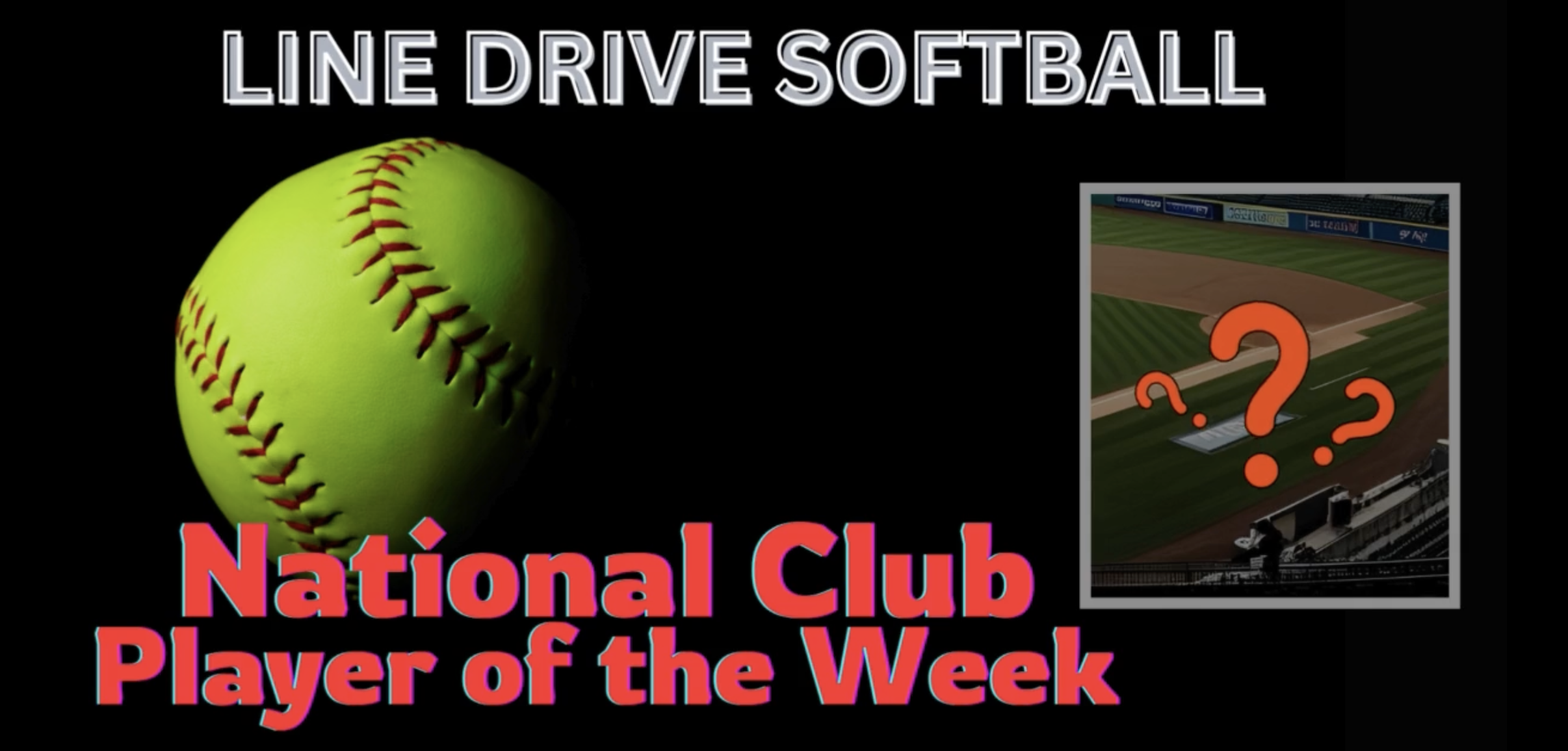 Line Drive Softball Club National POW logo