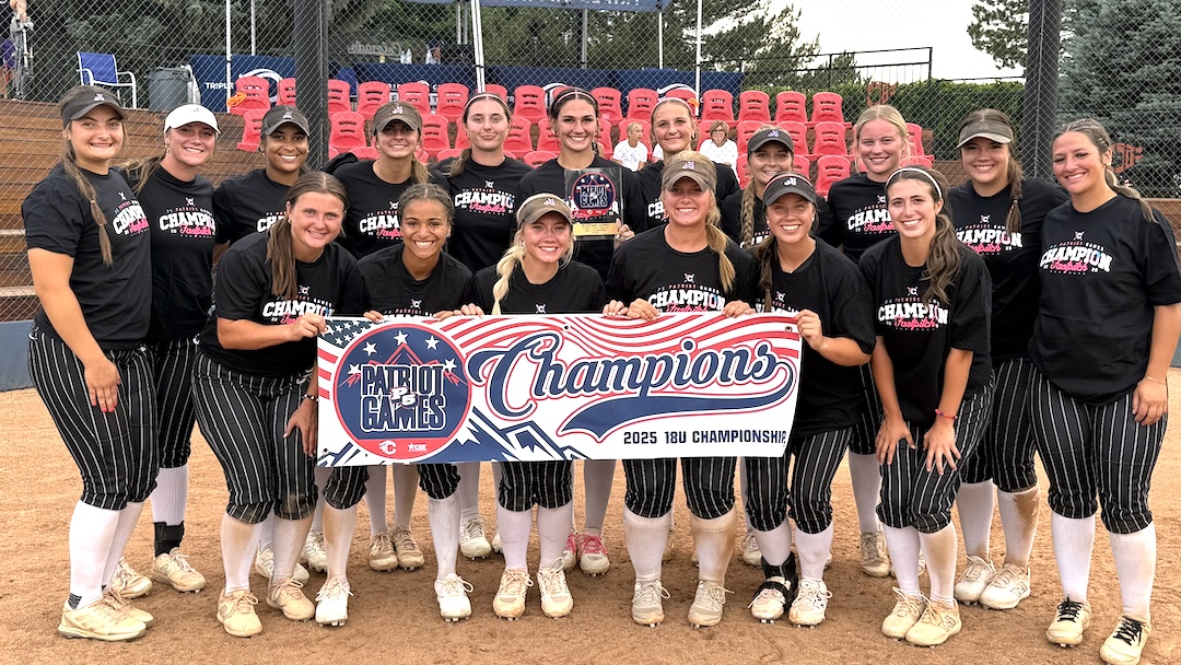 The Aces - Taylor team after winning Saturday's 18U division of the P5 Patriot Games