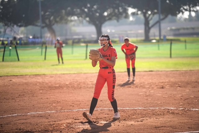 Emily Yoon in the windup