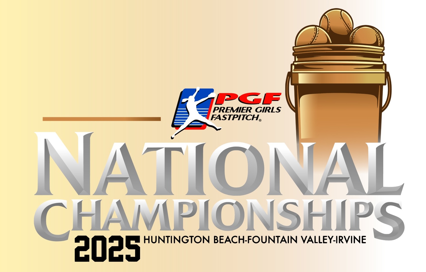 PGF National Championships logo (GOLD, HORIZONTAL)