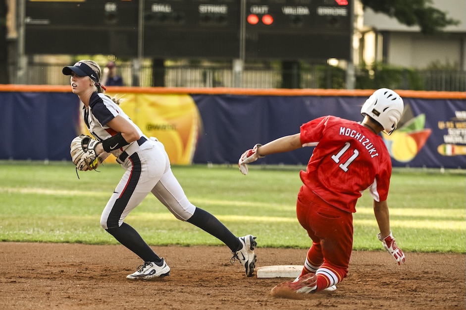 Team USA fell to Japan 3-2 on Day of the Super Round and face Puerto Rico tomorrow. Photo by WBSC