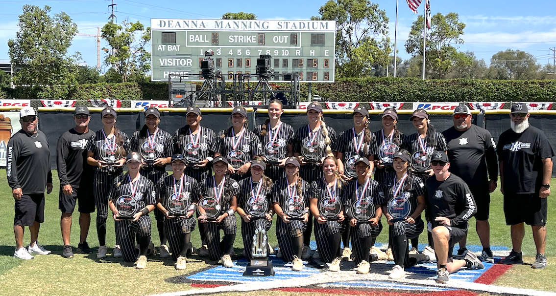 The 2025 PGF 18U Premier National Champion Athletics Mercado - Hovermale:Tidd team