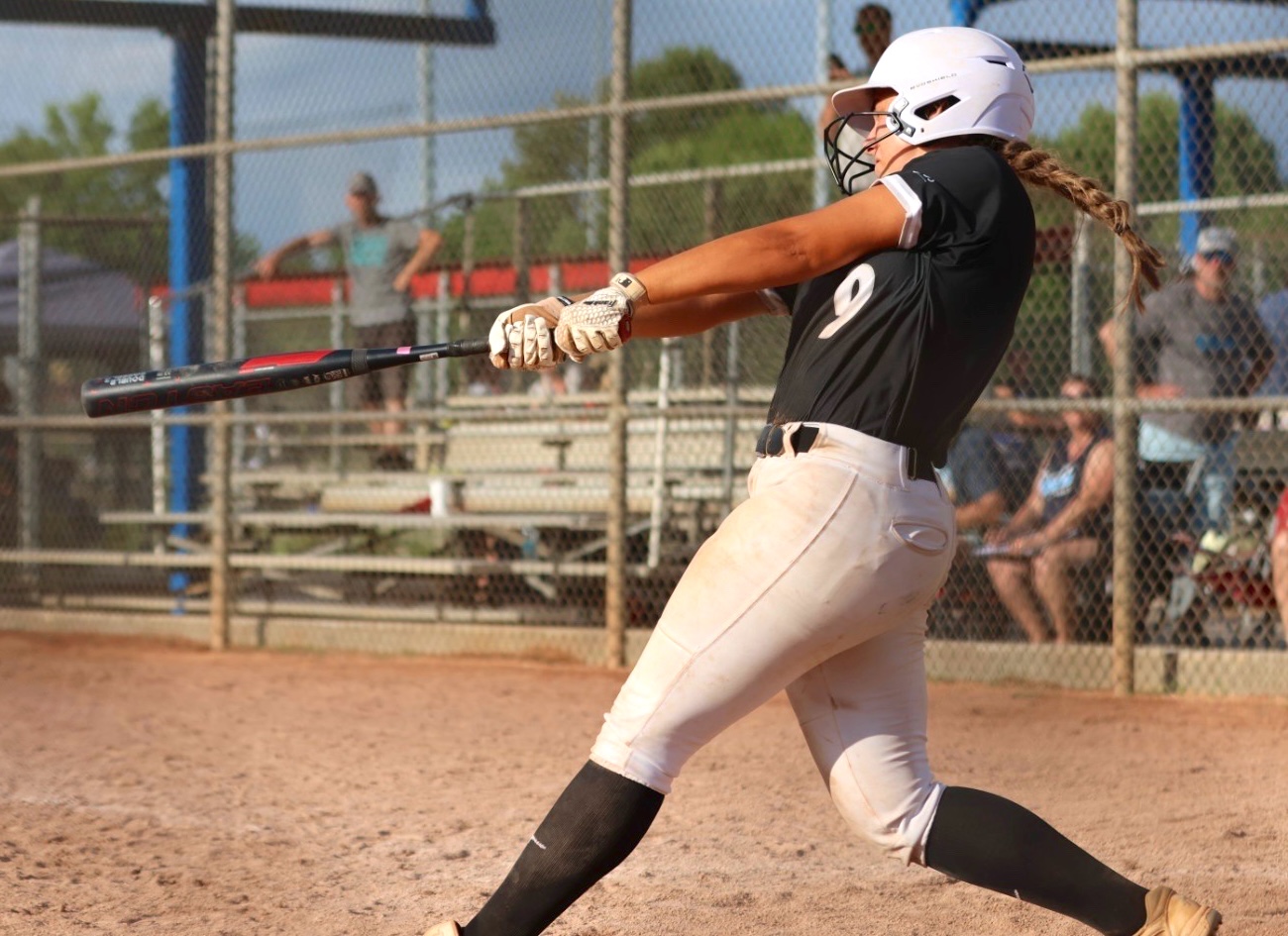 Kassidy Anderson is a three-sport star athlete from the Peach State who excels in softball, track and flag football