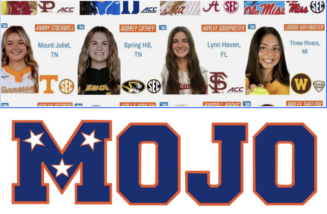 The Mojo team has 12 standout 2026s who are all committed and four 2027's who soon will be.