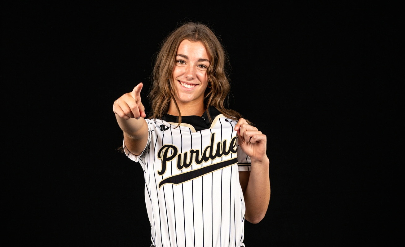 Peyton Purves... proud to be a Purdue Boilermaker commit