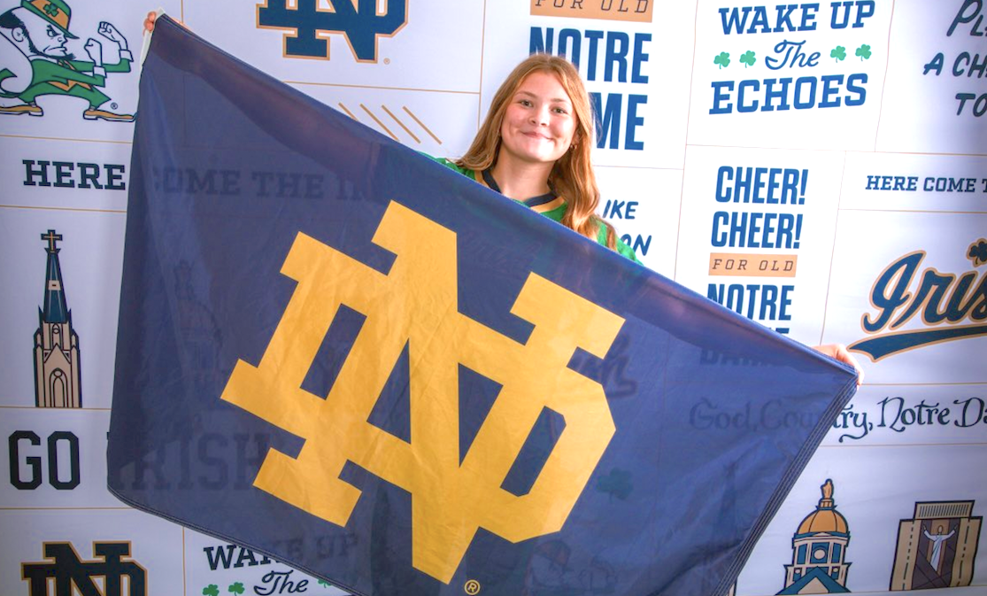 Lyla Peters commits to Notre Dame