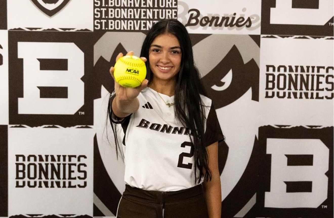 Outfielder Brianna Simms batted .355 with eight home runs and no erros this summer with Intensity 18U - 0'Donnel. She committedf to St. Bonaventure this week