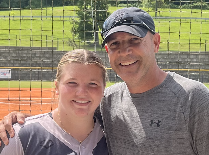 Ella Cunningham, the Pitcher of the Year in the Scenic City League, and Tommy Santiago HORIZONTAL