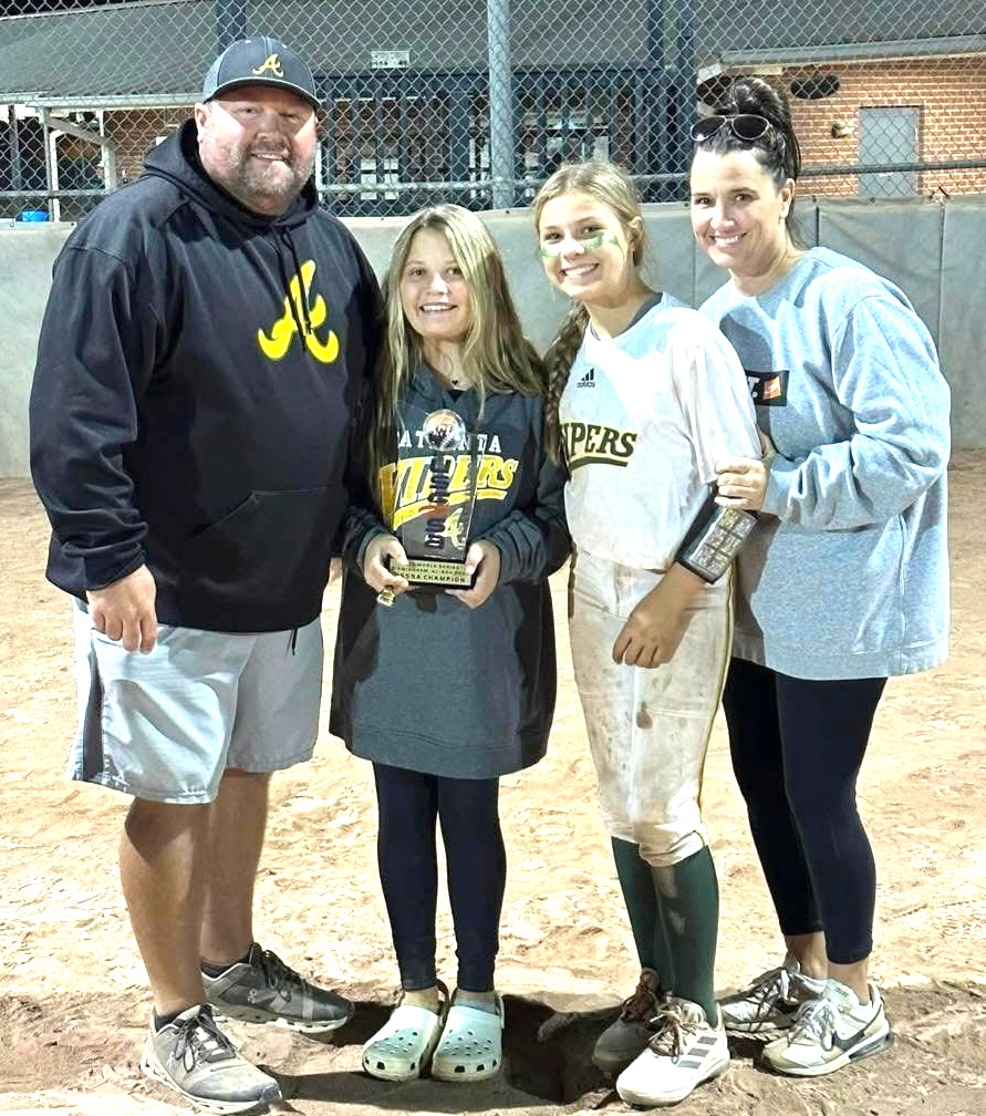 Coach Lynch with his family.