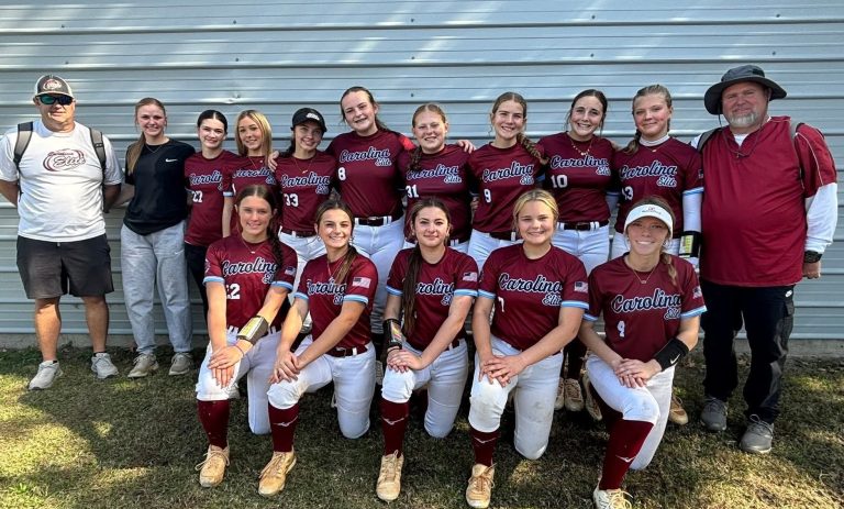 The Carolina Elite 16U team GOOD