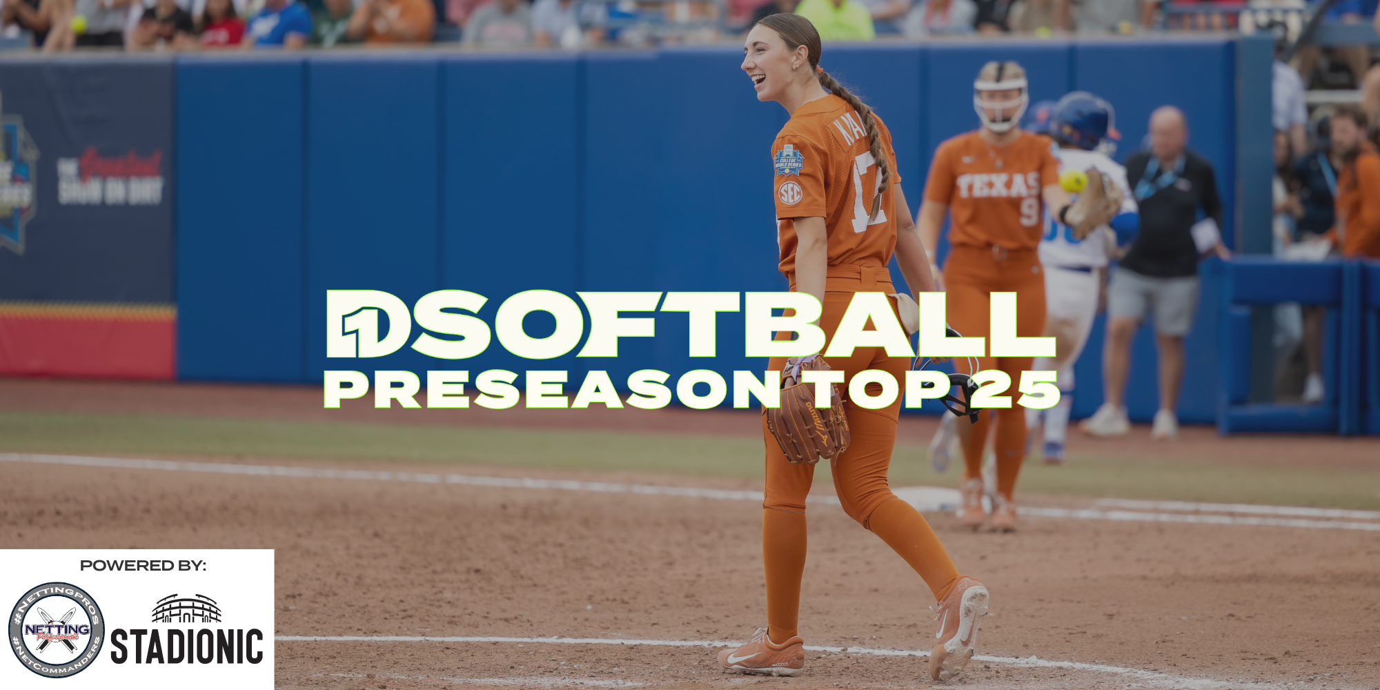 D1Softball has a pair of Lone Star State teams atop the 2026 preseason rankings