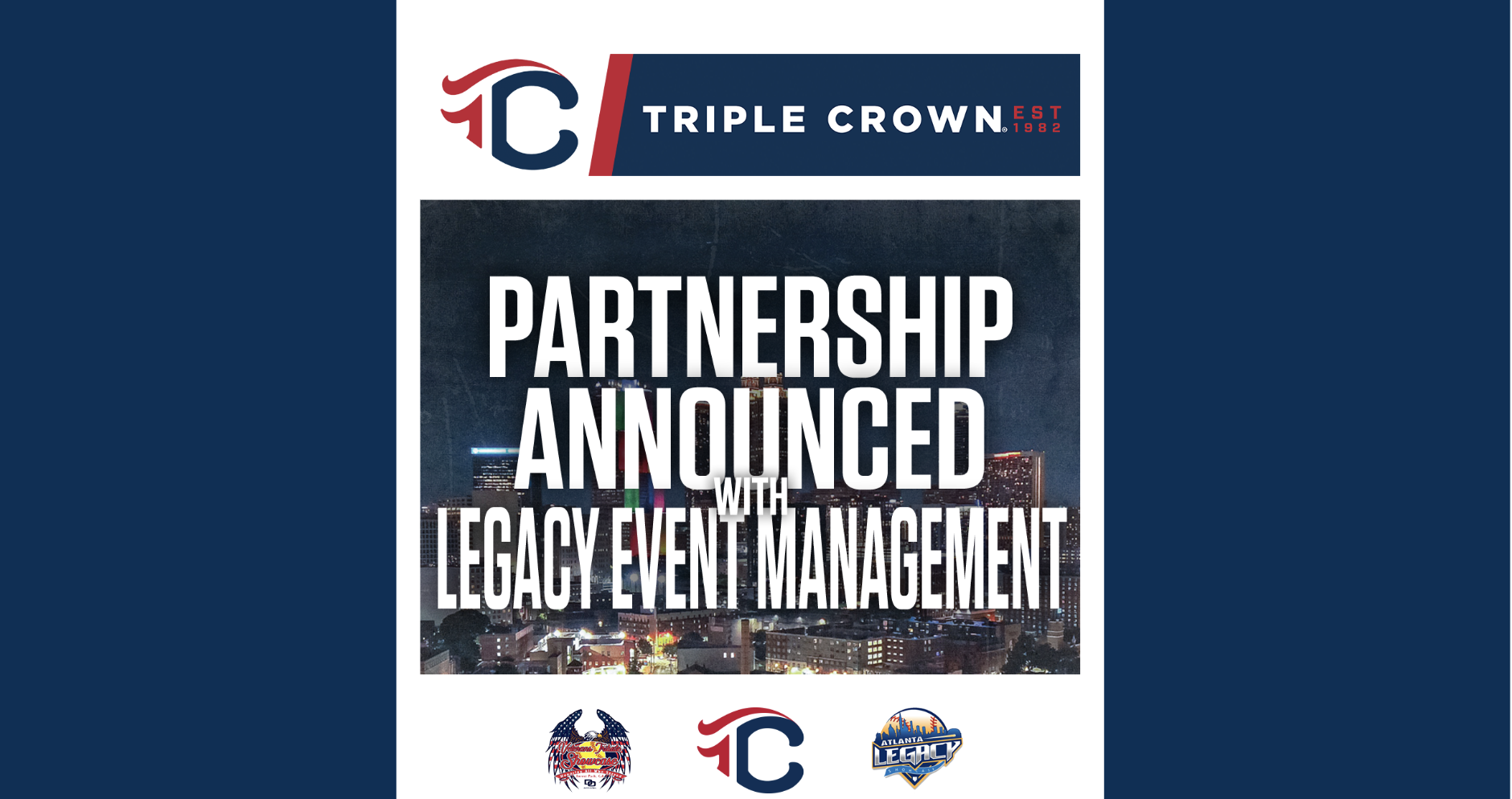 Triple Crown & Atlanta Legacy partnership banner