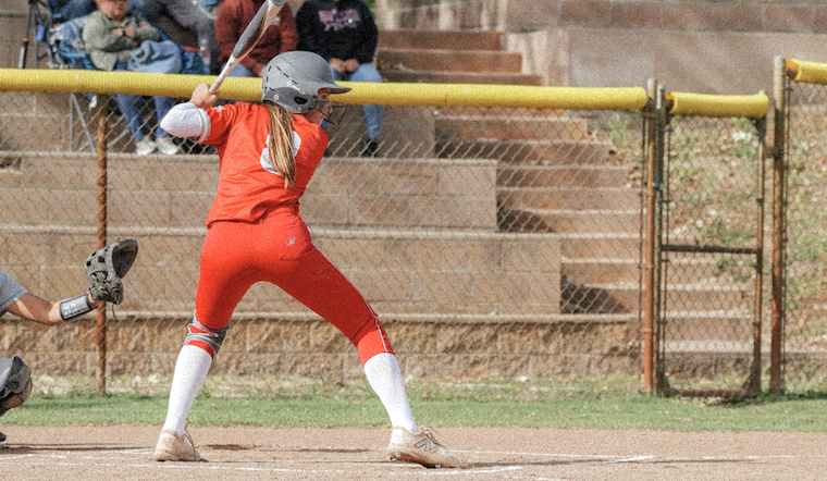 Lily Beals says staying on rhythm has been a big part of her success in hitting over the last several years.jpg