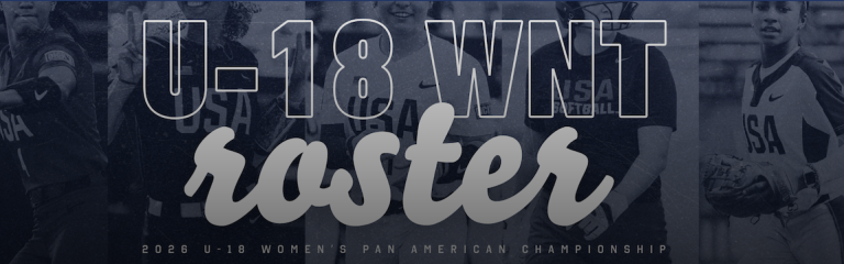 USA Softball announced this week the players who will compete later in 2026 at the U-18 Women's Pan American Championship