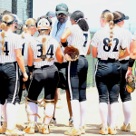 Fury Platinum National 16U Head Coach Ryan McCallum talks to his team