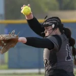 South Warrens Layla-Ogden pitches a one hitter in a 13-0 win against Warren East on Monday, March 30, 2026