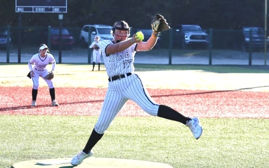 ACTION - 75 - Colbie Harman pitching