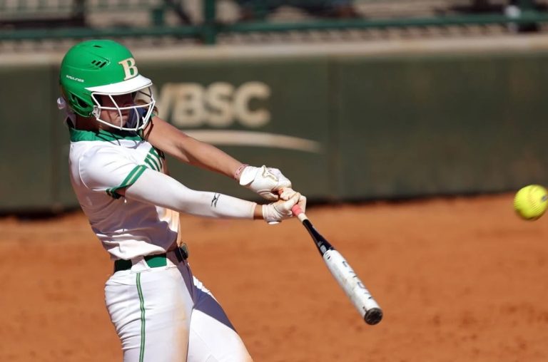 LG Goldin of Buford High homers in Georgia high school playoff action last fall (2025)