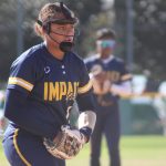 London Lambert of Impact Gold National 2029 - Holmes is a two way standout as a pitcher and hitter and this spring was named as a Louisiana 1st Team All-District pitcher for Hahnville High