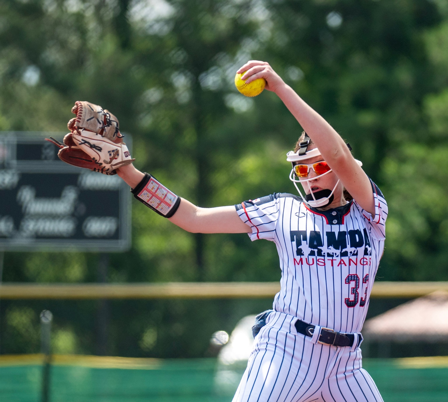 Addison_Ding_Balavender_Tampa_Mustangs_pitching