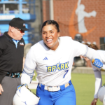 Maya Brady of the Sparks is one of 29 in the USA Womens National Team athlete pool who are playing in the the 2029 AUSL season. Photo courtesy of Sparks.com