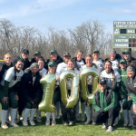 On April 1st of 2025, Paige McMenemy won her 100th career college game at Tiffinn University. After this season, she has a college coaching mark of 152-108 (.585).Photo -