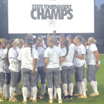 South Warren High of Bowling Green, Ky. won the state championshp Saturday night and clinched its spot as the Line Drive SUPER 70 National Champion as well! Photo courtesy of Jason Frakes @kyhighs