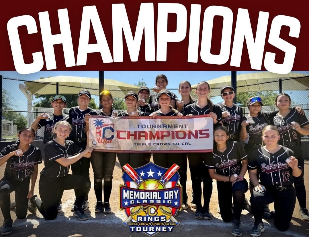 The OC Batbusters Legacy - Stith:Arduino team after winning the Memorial Day Classic 12U dividiion