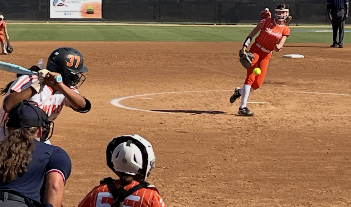 Adeline Shultz started for the Bandits and went six innings allowing only two hits GOOD!!!!!!!!!.jpg.