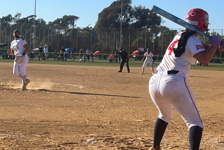 Hannah DeMarcus of Georgia Impact pitching to Mayce Burkett of the Texas Blaze in Winners Bracket play on Thursday, Julu 23, 2026 at PGF Nationals GOOD!!!!!