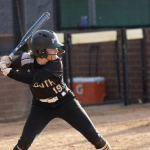 McLaine Hudson at the plate for South Warren High where she put up astronomical numbers this season to be named the Line Drive Media 2026 National High School Player of the Year