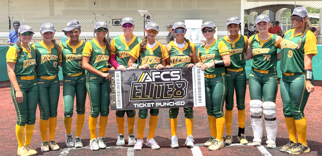 The Atlanta Vipers 12U - Kotula team right after punching its ticket to the 2026 AFCS Elite 8 in Indianapolis on Saturday