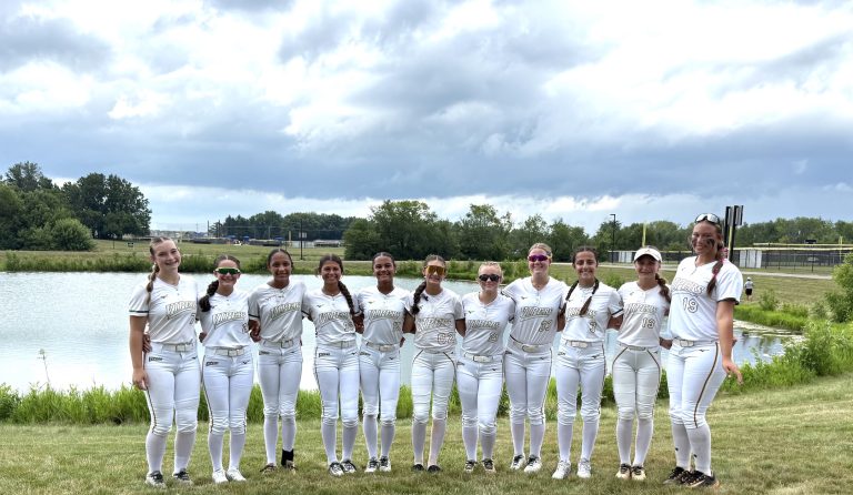 The ominous clouds in the background of this Atlanta Vipers 12u - Kotula photo told the story as games were cancelled on Friday at the AFCS due to rain and lightning