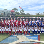The two Futures All-American teams pose together after the win by the Juniors GOOD!!!!!!!