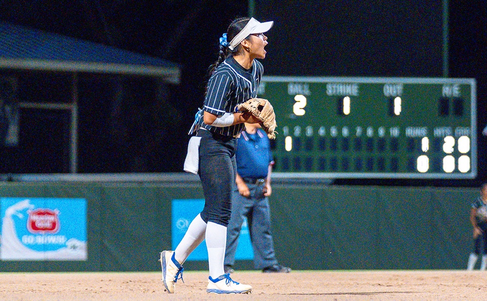 Alia Anzai is known for her smooth play and quick hands defensively in the infield