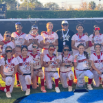 The Firecrackers 12U - Villegas team after winning the PGF Platinum 12U title