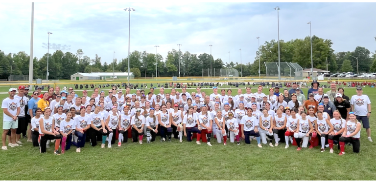 The attendees at this week's Canadian Elite Softball Camp, which revealed some differences - big and small - between Canada and USA cultures