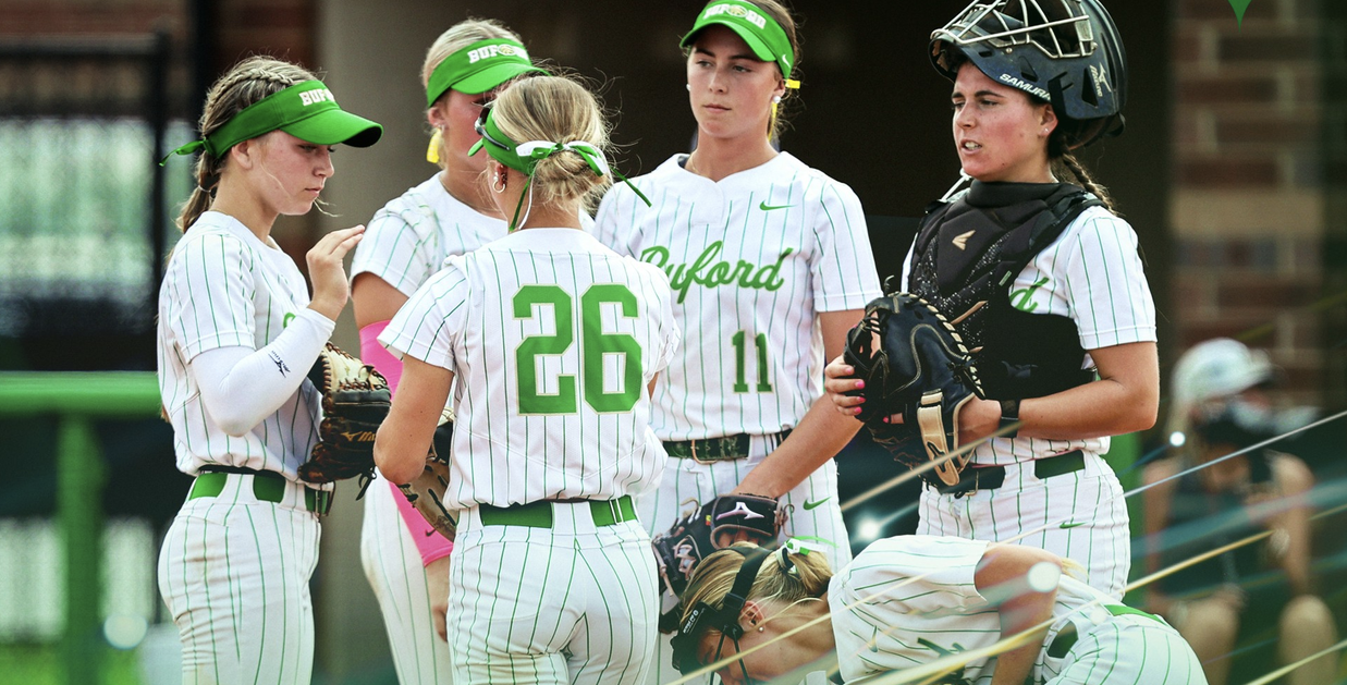 Buford High suffered its first loss of the season to end a 49 game win streak, but the Wolves are still a strong favorite in 7A to win it all again. Photo - Buford High Softball