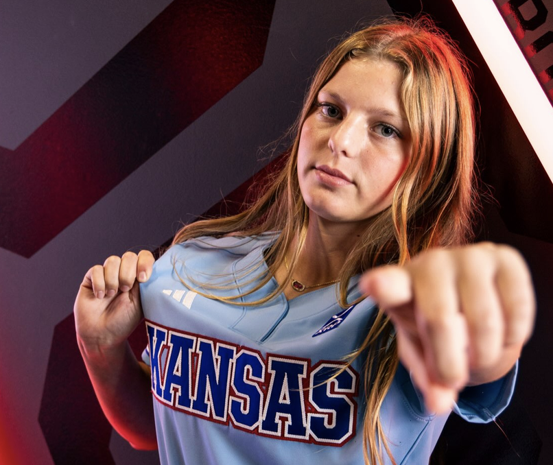 For Paityn Vidano, one of the top catchers in the Class of 2028, she learned over time that everything kept pointing back to Kansas.