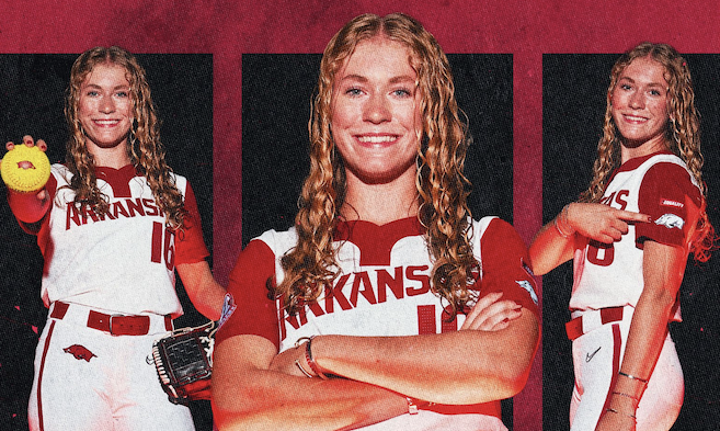 Jessica Hinnant, an outstanding 2028 pitcher for Texas Bombers - Smith, is one of a dozen-plus HOT 100 players who committed to SEC schools since last Sunday!.jpg